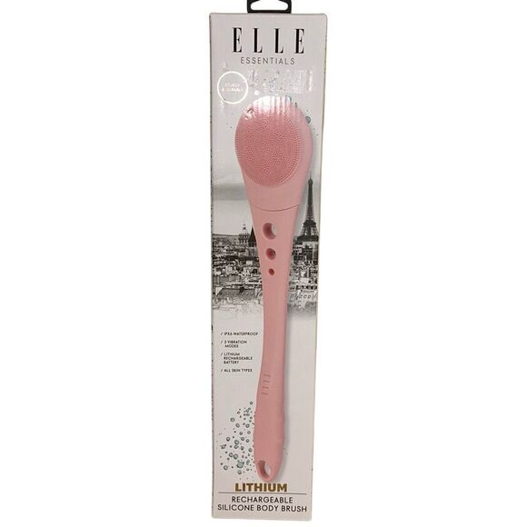 ELLE Gentle Skin Cleanser Dead Skin Removal for Smooth Skin Body Scrubber NEW - Picture 6 of 6